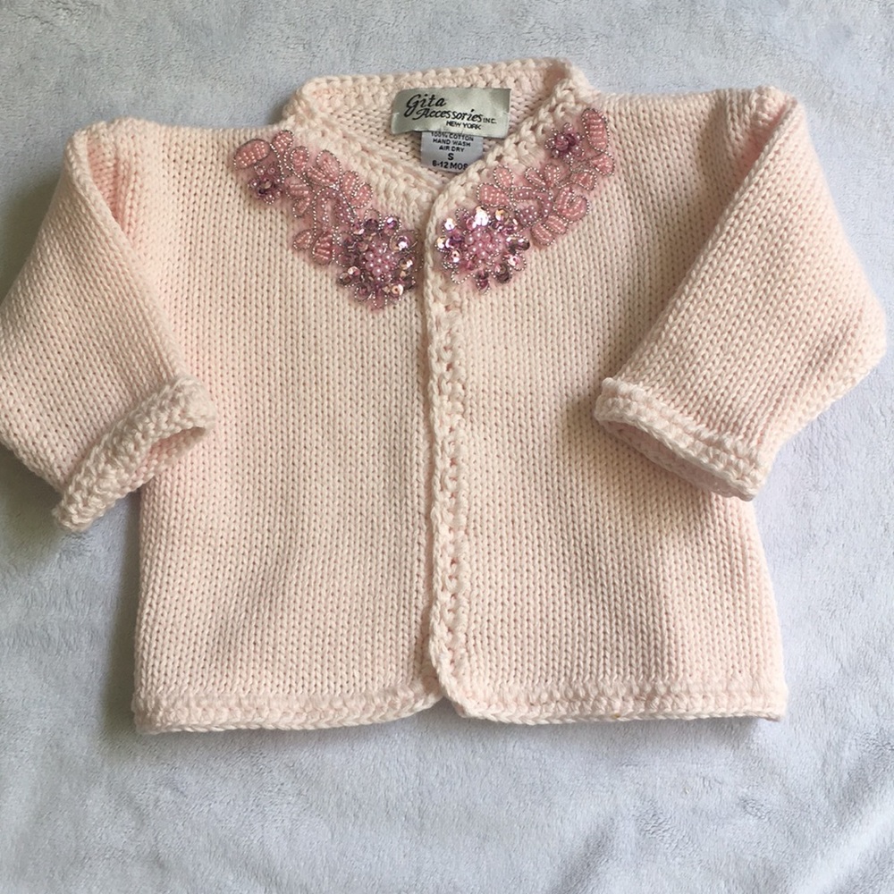 Boutique Knit Sweater w/Matching Hat
